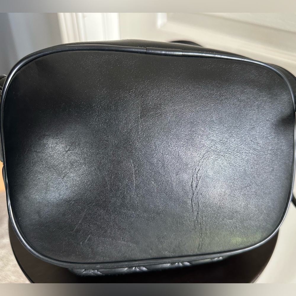 Authentic Mcm Quilted Leather Small Backpack - Bl… - image 6